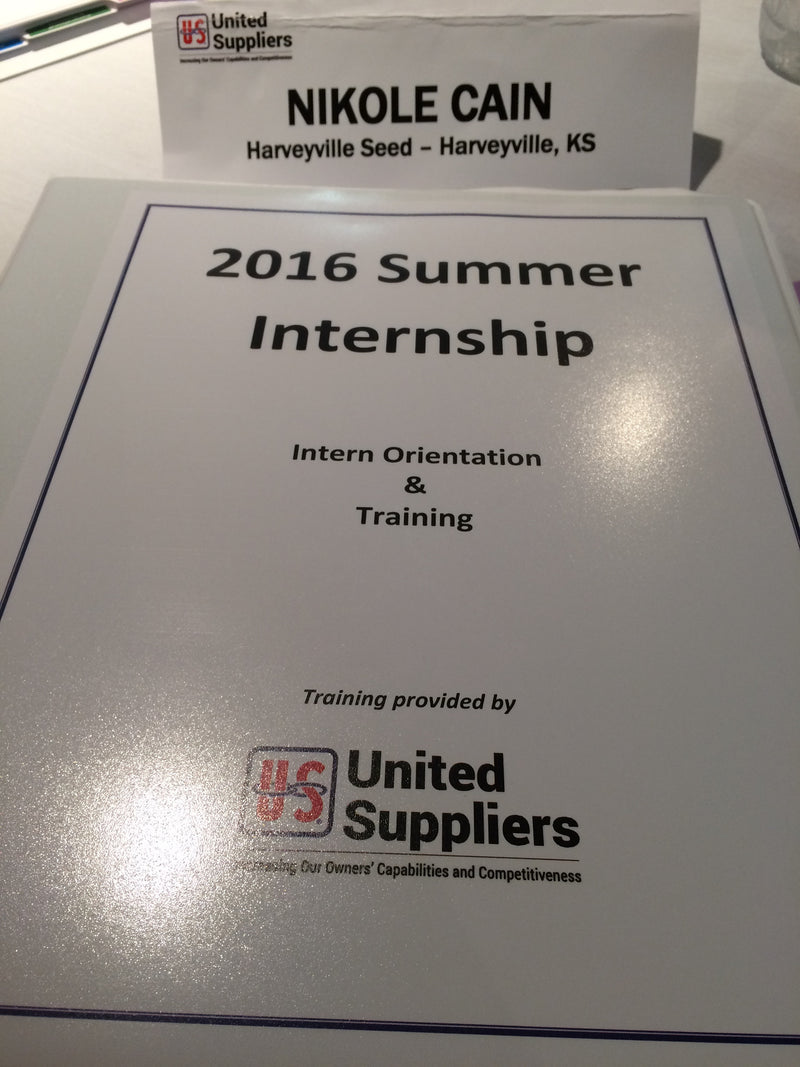 Intern Orientation Day 1 - York, NE